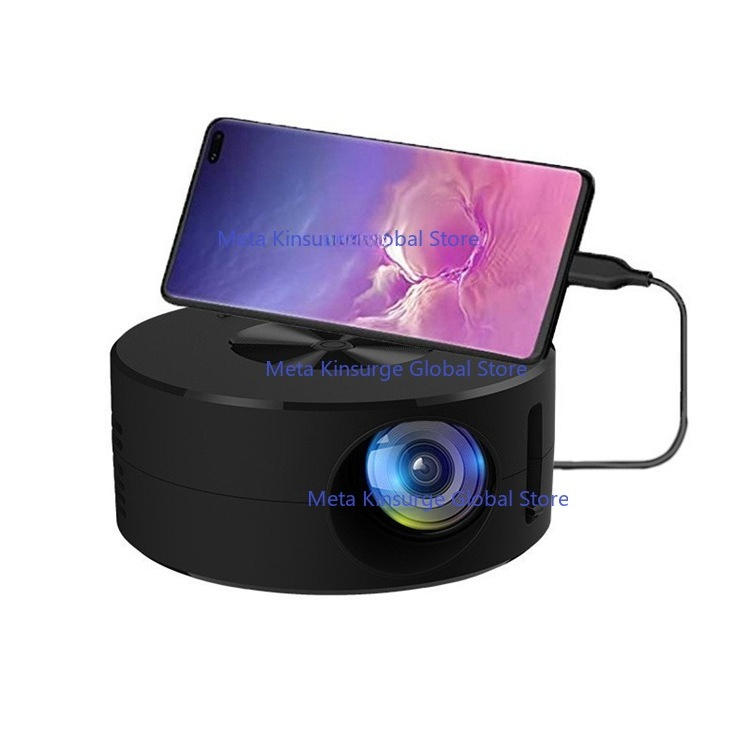 Mini Projector Portable - Портативный мини-проектор YT200 с проводным подключением