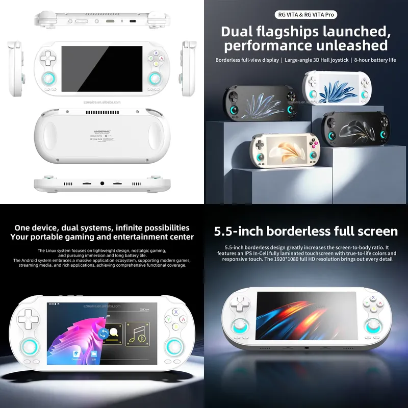 Handheld Game Console - 【CHIMU HOME】 5,5-дюймовая портативная игровая консоль