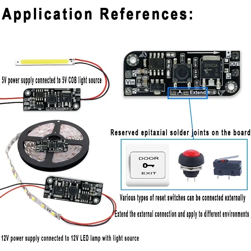 Electronics & Gadgets Starting With C - Микрокнопочный модуль диммирования, бистабильный электронный переключатель,