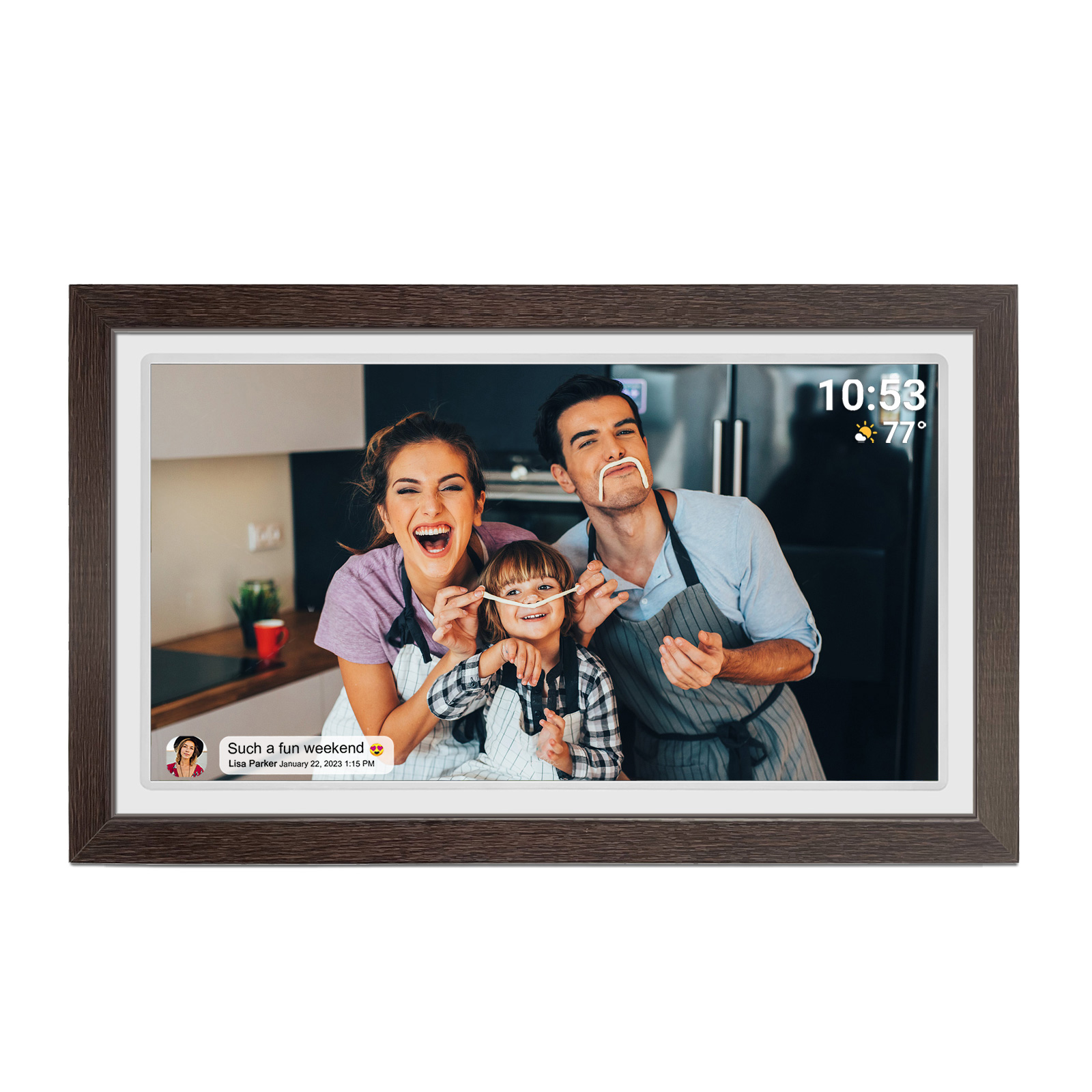 21,5-дюймовая цифровая фоторам – обзор и цена Digital Photo Frame Wifi