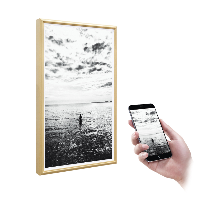 32-дюймовая умная деревянная ц – обзор и цена Digital Photo Frame Wifi