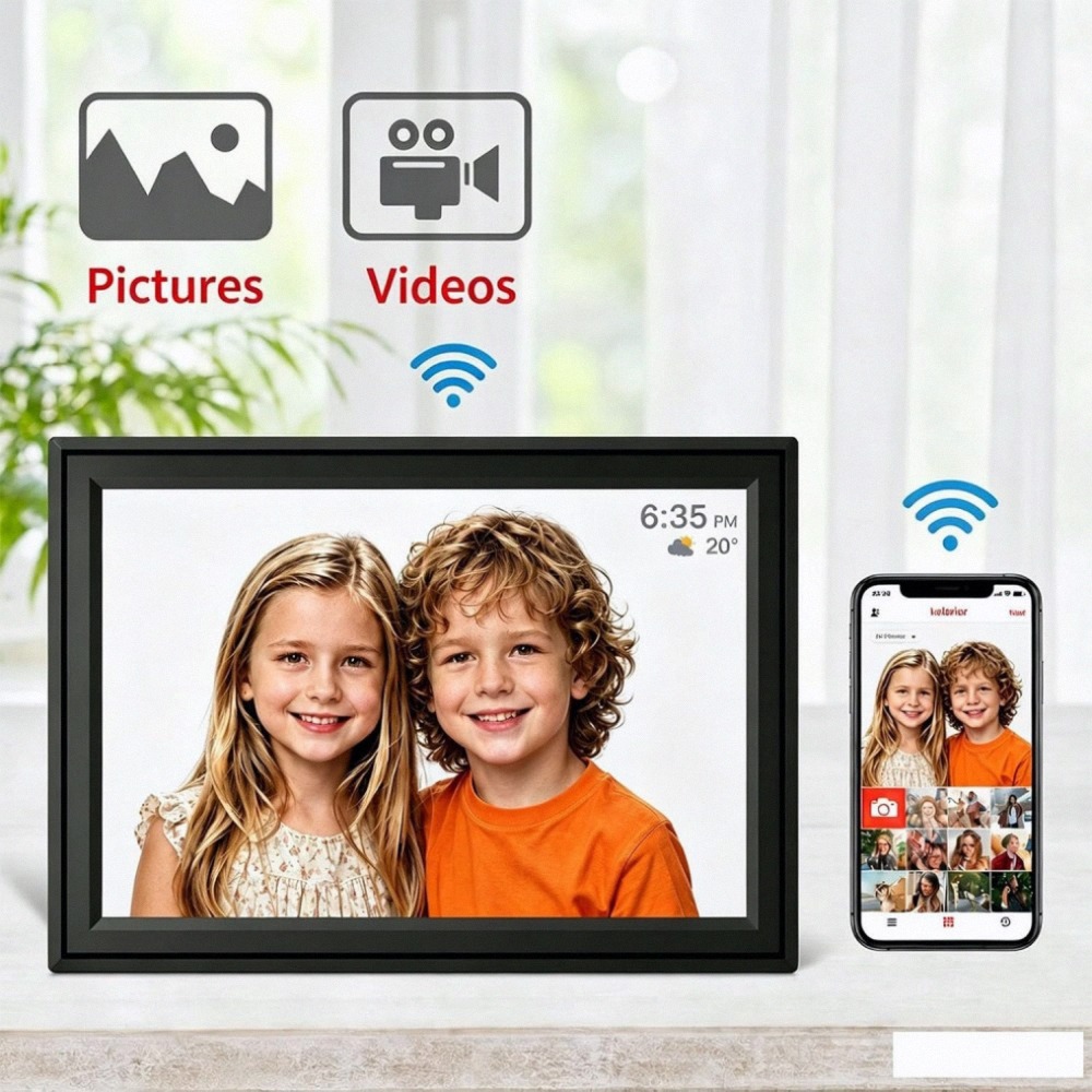 10,1-дюймовая цифровая фоторам – обзор и цена Digital Photo Frame Wifi