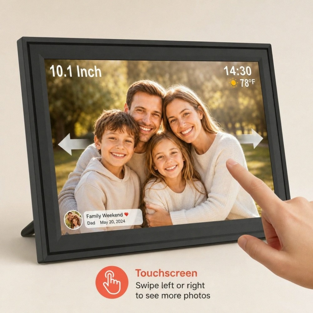 10,1-дюймовая цифровая фоторам – обзор и цена Digital Photo Frame Wifi
