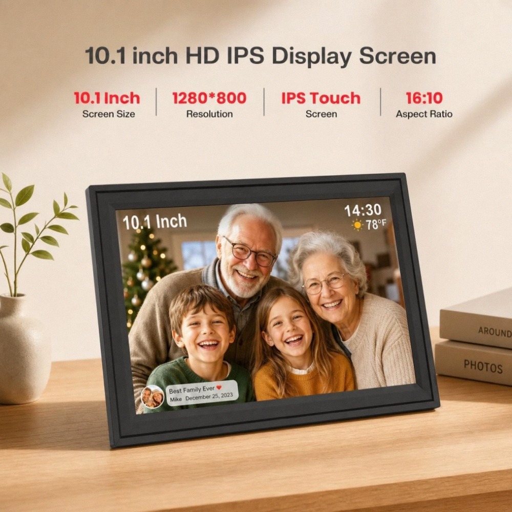 10,1-дюймовая цифровая фоторам – обзор и цена Digital Photo Frame Wifi