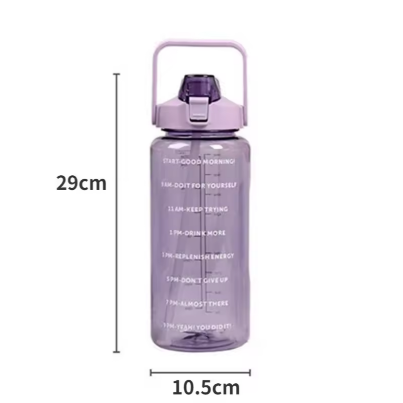 2-литровая соломенная пластико – обзор и цена Smart Water Bottle Tracker