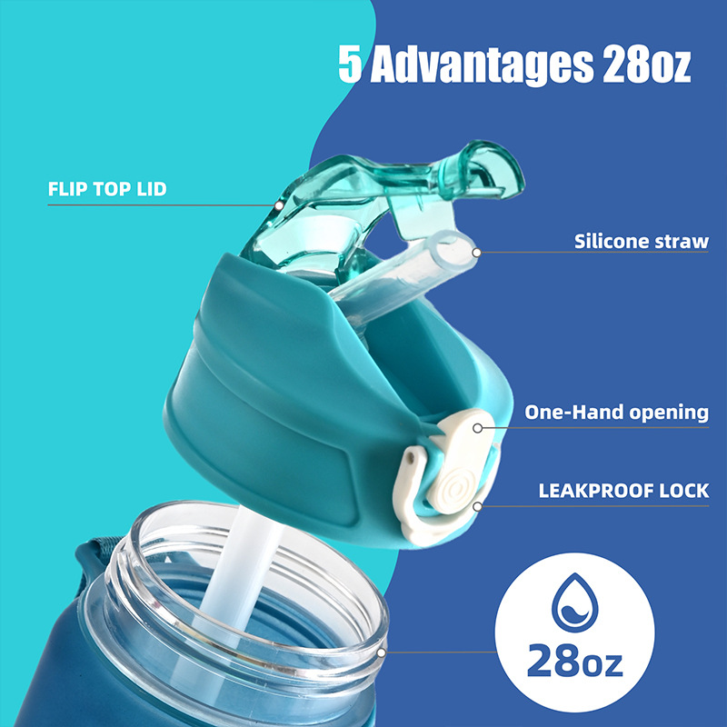 1 шт., Лидер продаж, 750 мл, с – обзор и цена Smart Water Bottle Tracker