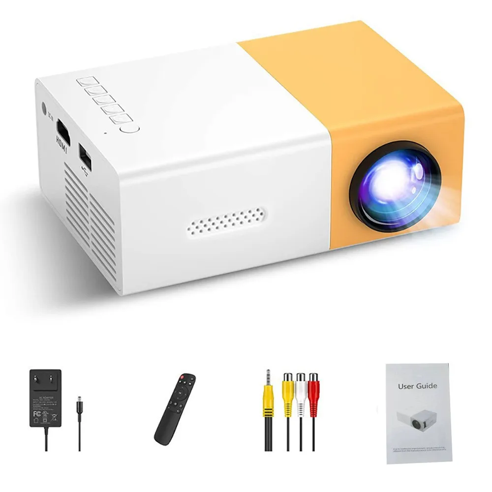 Портативный телевизионный прое – обзор и цена Mini Projector Portable