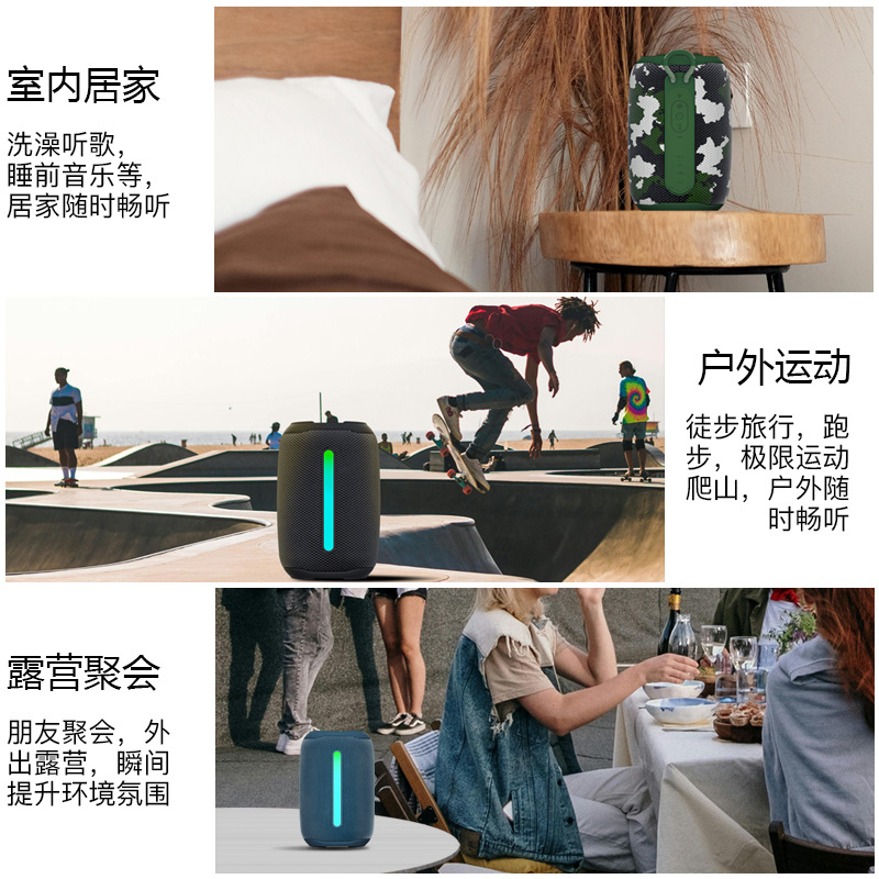 Тяжелый сабвуфер, умный аудио, – обзор и цена Bluetooth Speaker Waterproof