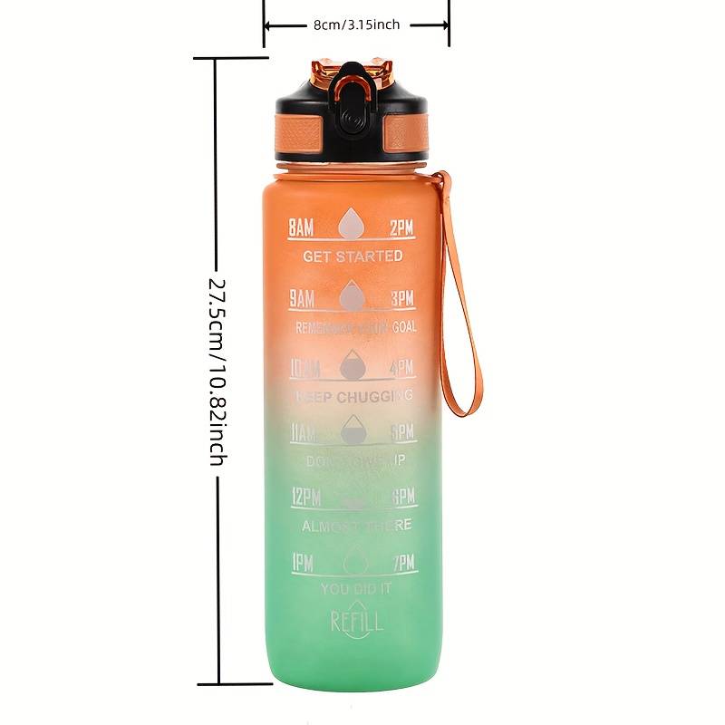 Градиент цвета, 1000 мл, больш – обзор и цена Smart Water Bottle Tracker