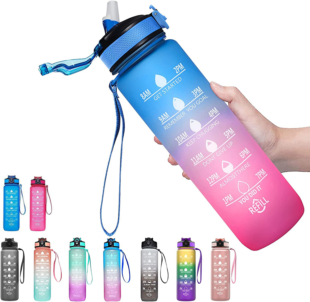 Мотивационная Спортивная бутыл – обзор и цена Smart Water Bottle Tracker