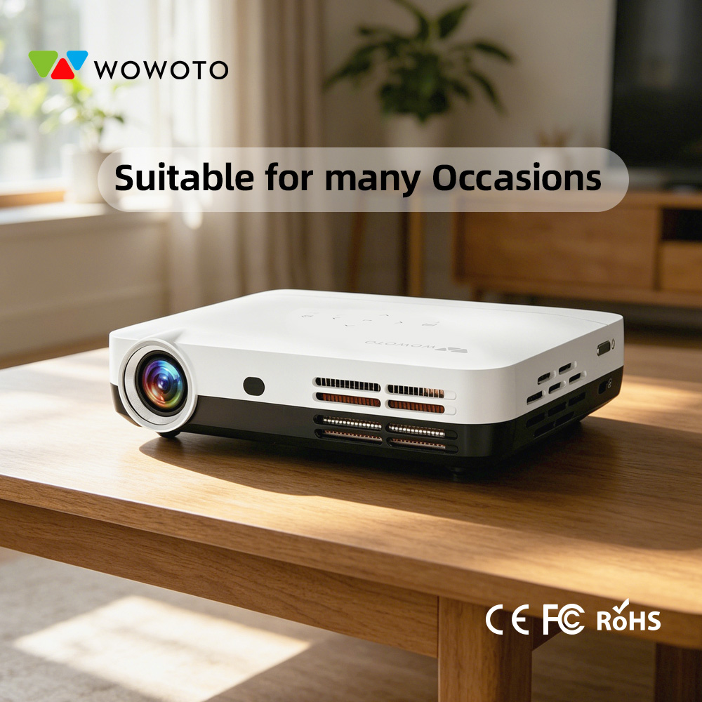 Портативный мини-проектор WOWO – обзор и цена Mini Projector Portable