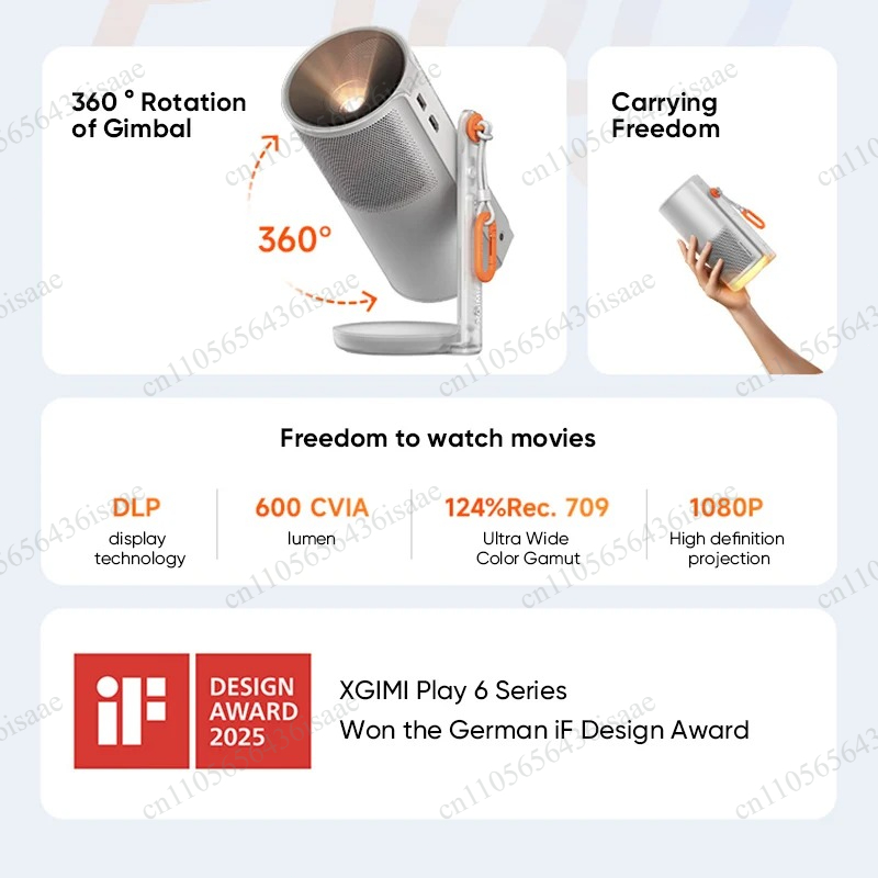 Мини-проектор Play 6e DLP, 108 – обзор и цена Mini Projector Portable