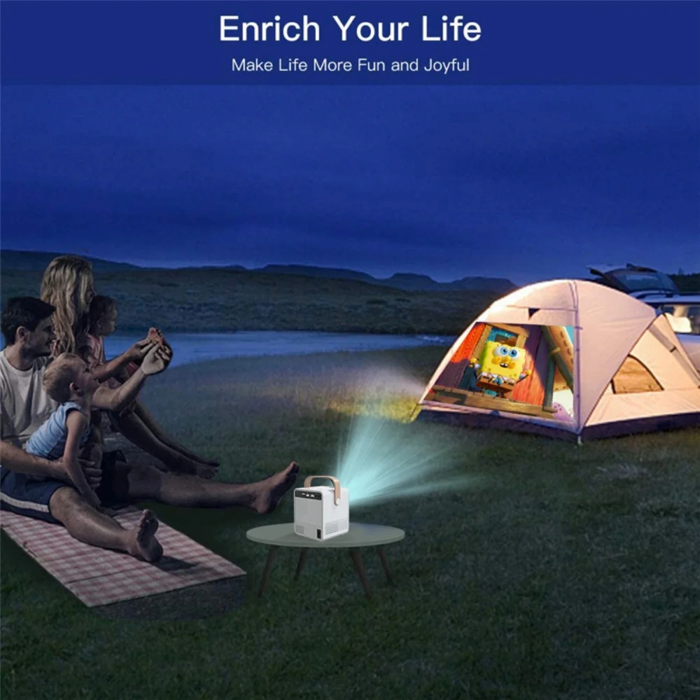 Портативный умный проектор 4K, – обзор и цена Mini Projector Portable
